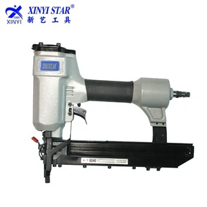 18GA XINYI 9240 Aluminum Pneumatic Code Nail Gun for Solid Wood Furniture Sofa Rack 120 Shots/Min 100 Nails Capacity 3-Year
