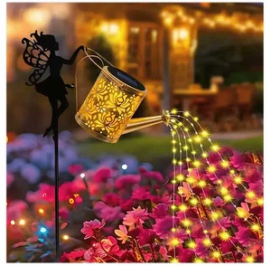 Colorful Solar Lantern Waterproof Outdoor Glow Shadow Light Solar Powered For Pathway Lawn Garden Yard Night Decor