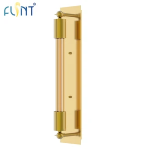 Flute Wall Light With E26 4W 2200K 250LM Retro Amber Long Tubular Bulb,Steel For Residential Landscape,Art Galleries UL FCC