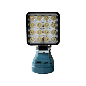 Li-ion Rechargeable Work Light with Comfort Grip Dual Brightness Switch for Easy Efficient Use