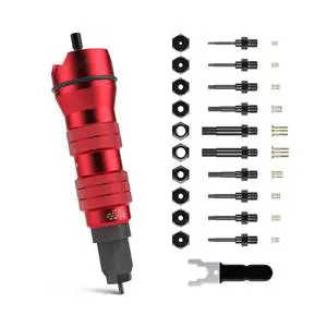 Rivet Gun Adaptor for Cordless Drill Review Electric Rivet Nut Gun Riveting Tool