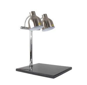 2 Heads High Quality Restaurant Stainless Steel Food Warming Lamp Cooked Food Insulation Lamp Food Insulation Lamp