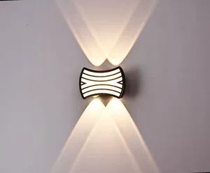 4W 6W Led Wall Lamp Outdoor up Down Wall Light for Home Stair Bedroom Bedside Bathroom Corridor Lighting