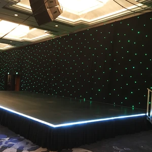 Luminous Led Fiber Optic Fabric for Stage Background