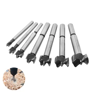 MEIXIU 1pcs 15-100mm Forstner Drill Bit Self-Centering Wood Hole Opener Woodworking Tools with Cutter for Hole Saw Drilling