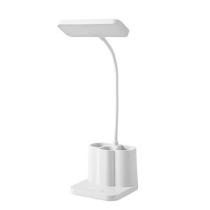Mini Table Lamp Foldable Book Stand Wireless LED Reading Light Cordless Rechargeable Bedside Lamp Minimalist for Study Reading