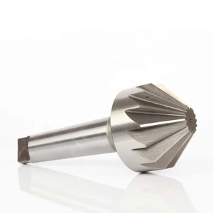 Din334D Morse Taper Shank Countersink 3 Flutes 60 Degree Taper and Deburring Countersinkers Chamfer Cutter HSS Drill Bit