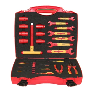 X-SPARK Professional Multi-VEF Insulated Steel Tools Set 24PCS Electric Wrench High-Tech New Design Customizable OEM Support