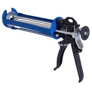 3 Rods 380ml Dual-Component Manual Epoxy Applicator Caulking Gun, 12:1 16:1 Drive, Force 1800N