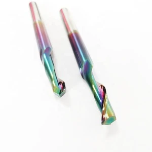 CNC 2/3 Flute Tungsten Carbide TiCN Coated End Mill Spiral Milling Cutters for Aluminum OEM/ODM