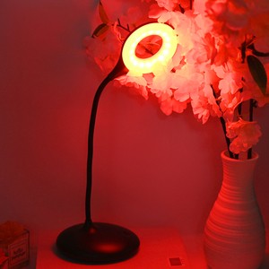 Healthy 620~630/660/670nm Red Light Eye-care 3-Level Brightness Battery-Powered LED Desk/Table Lamp for Reading Study & Work