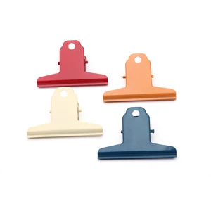 Anticorrosive Rust-Proof Zinc Alloy Large Bull Weisita Brand School Office Art Room Document Paper Snack Sealing Clamp Painted
