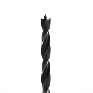 Nesen Brand High Grade Three Point Wood Drill Bit Set 4-10mm 5Pcs Raw Finish Entire Length for Household & Professional Use