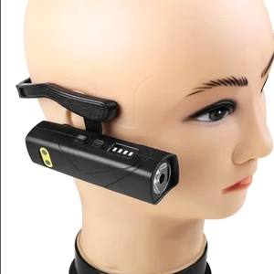 Head Lamp for Working Motion Sensor Adjustable Comfortable Headlight Ear Worn Headlamp with Red Light