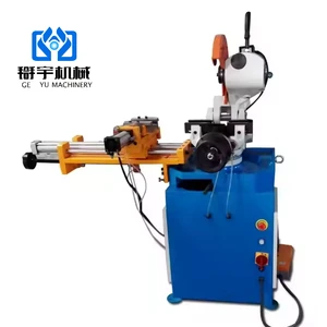 GEYU Hydraulic Pipe Cutting Machine 45/90 High Precision Bearing Motor for Stainless Steel/Aluminum Alloy/Carbon Steel High