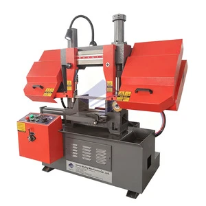 WADJAY CE Certified Hydraulic Horizontal Band Saw Machine with Automatic Stop Protection 3.0 kW Motor 1000 M/min Blade Speed
