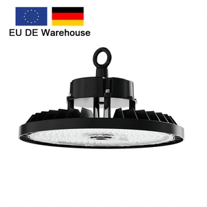 European Warehouse ENEC 185lm/W Waterproof 100w 150w 200w 3CCT Smart UFO Led High Bay Light With Emergency Battery