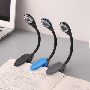 Eye-Care LED for Read Before Bed Book Light Set Clip on Reading Light