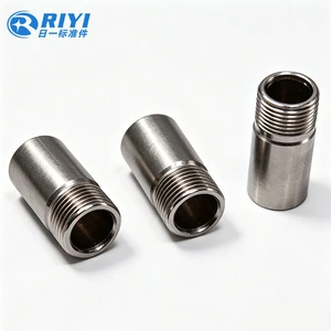 Thread Bushing M6 Custom Hollow Threaded Bushing for Precision Equipment OEM ODM Custom Drawing Made to Order Bushing
