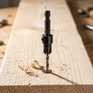 Woodworking DIY Hex Shank Countersink Drill Bit for Wood 82°/90° Beginner-Friendly Precision