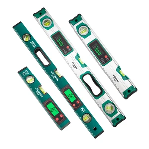 High Precision Digital Level Ruler Strong Magnetic Spirit Gauge Aluminum Alloy Electronic Display Angle Ruler Level Measurement