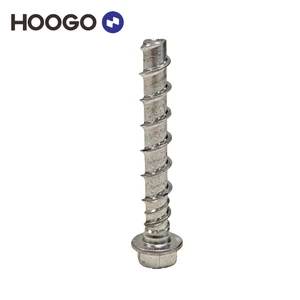 Factory Direct Cracked Concrete Approved Concrete Screw Anchor for Steel Structures