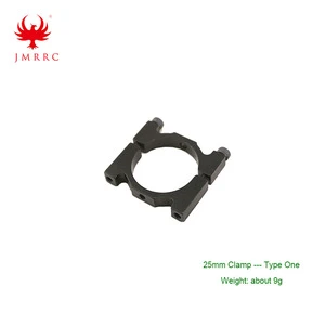 JMRRC 25mm Clamp Mount Ring Holder Tube Clamp Motor Mount Fixture Clip Connector Pipe Clamp Fix Parts for UAV Drone