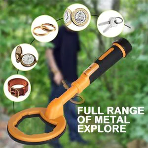 Pulse Dive Underwater Metal Search Detector SC-0393 2-1 Treasure Hunting 30m Probe Pinpointer IP68 5W 5.5-inch Yellow 1 Year