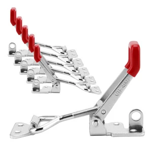 HM3514 Heavy Duty Toggle Latch Clamp GH-4003 Quick Release Adjustable Toggle Latch Hasp Clamp with Lock Hole