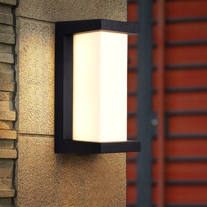 LED Waterproof Outdoor Wall Lamp, Simple Style Indoor & Outdoor Light for Courtyard, Entrance, Aisle, Stairs, Corridor & Bedroom