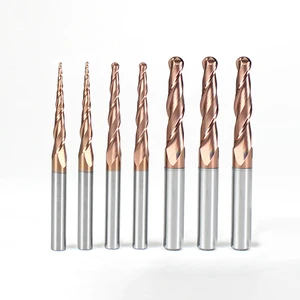 Wooden Cutter R0.5-R1.5 Solid Carbide 2 Flutes Wood Router Bits Ball Nose Endmill Bull Nose Milling OEM/ODM for Woodworking