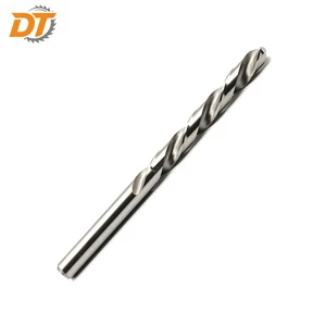 DT DIN338 Jobber Length Heavy Duty HSS Cobalt Silver Finish Round Shank Twist Drill Bit For Metal Drilling
