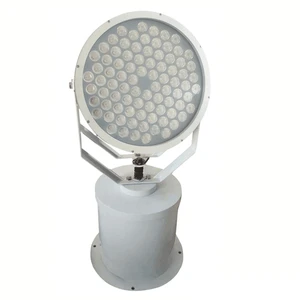 High Quality TS1 100-305V 200W 400W LED Small Angle Remote Searchlight Marine Wireless Remote Control Searchlight