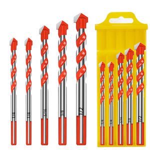 Best Factory Price 3-12mm Drill Bit Set Multi-functional Triangle Drill Bit for Glass Ceramic Tile Metal Marble Wood