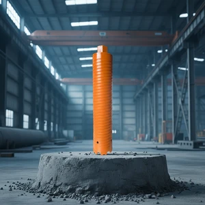 Dry Cut Diamond Core Drill Bit, Laser Welded Concrete Wall Hole Opener With Threaded Shank For Brick Masonry & Concrete Drilling