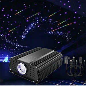 Rgbw Multicolor Fiber Optic Lamp Kit Household Ceiling Led Fiber Optic Light Machine