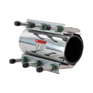 Industrial-Grade Stainless Steel 304/316 Pipe Repair Clamp-Double Band Dual-Plate Design Anti-corrosion Treatment for