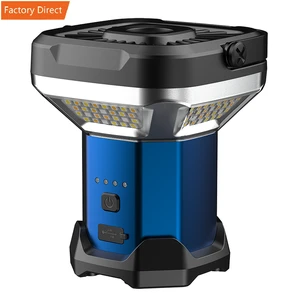 20000 Lumens LED Rechargeable Work Light-Multi-Purpose Utility Lamp with IP44 200M Beam for Jobsites Camping Vehicle Maintenance