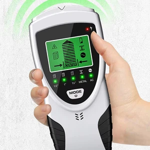 3Q 5-in-1 Cross-Border Wall Detector Safety Wall Metal Wood Wire Detection with Stud Finder Plastic Material ROHS Certified