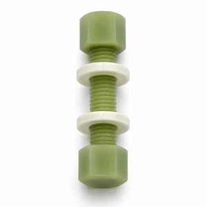 High Strength Corrosion Resistant FRP Stud and Nut Fiberglass Reinforced Plastic Threaded Fastener for Industry