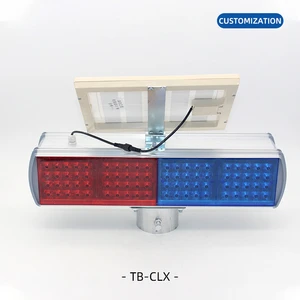 Industrial High Brightness LED Flashing Warning Light, Fixed Installation, Waterproof Dustproof,Customizable Safety Beacon