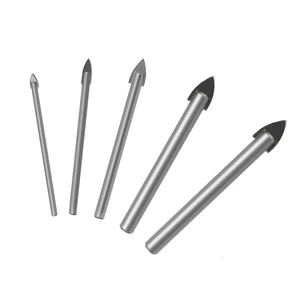 Five-piece Glass Brick Drilling Machine with Multi-functional Concrete and Cement Triangular Drill Bit