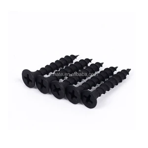Black Yellow Flat Head Drywall Screw for Gypsum Board