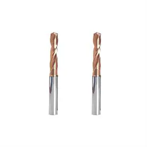 PVD Nano Coating External Coolant 3-20mm Interval 0.1mm Available From in Stock Carbide Drills for Steel on CNC Machine