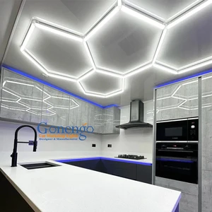 Energy Saving Safe Fresh Food Meat Fish Bread Honeycomb Pattern Light for Supermarket Lamps