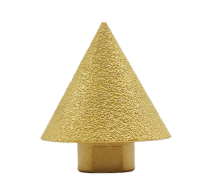 Diamond Beveling Chamfer Bit for Marble Granite Ceramic Tile Milling 2-38mm Drill Bit with M14 Thread Core Bit Product