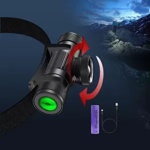Hot Selling LED Rechargeable Led Headlamp White Light Headlamp Rechargeable Flashlight Headlamp For Hunting/Riding/Hiking