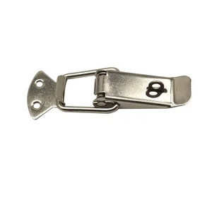 SUS304 Spring Loaded Toggle Latch,Loose Lock Motor Box Latch Large Pull Latch