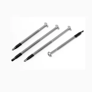 Factory Customized Round Head Composite Drill Screws 304 Stainless Steel & Carbon Steel Self-Tapping Tapping Tail Screws