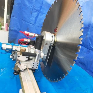 Wall Saw Chain Machine Hydraulic Concrete Cutting Saw for Curb, Wall & Pile Cutting